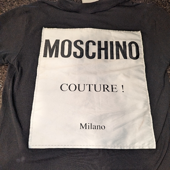 Men Moschino polo shirt print at the back - Picture 2 of 7